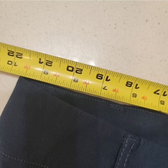 Anthropologie The Colette Cropped Wide-Leg Pants Sz Plus 24W Navy Blue New NWT - Picture 7 of 10